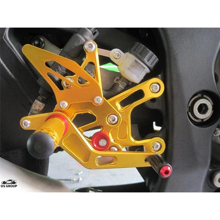 並行輸入品】 バイク CNC 調整可 リア セット リアセット フット