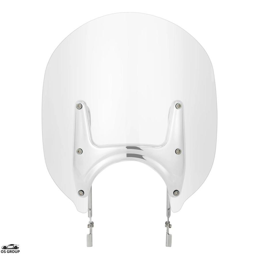 並行輸入品 クリア 風よけ 風防 ウインドシールド 風防スクリーン