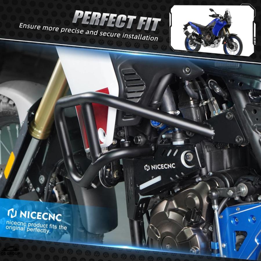並行輸入品 NICECNC バイク エンジン ガード クラッシュバー フレーム 