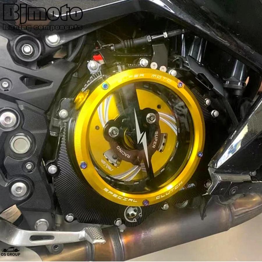 並行輸入品】 バイク Z 400 エンジン クリア クラッチ カバー