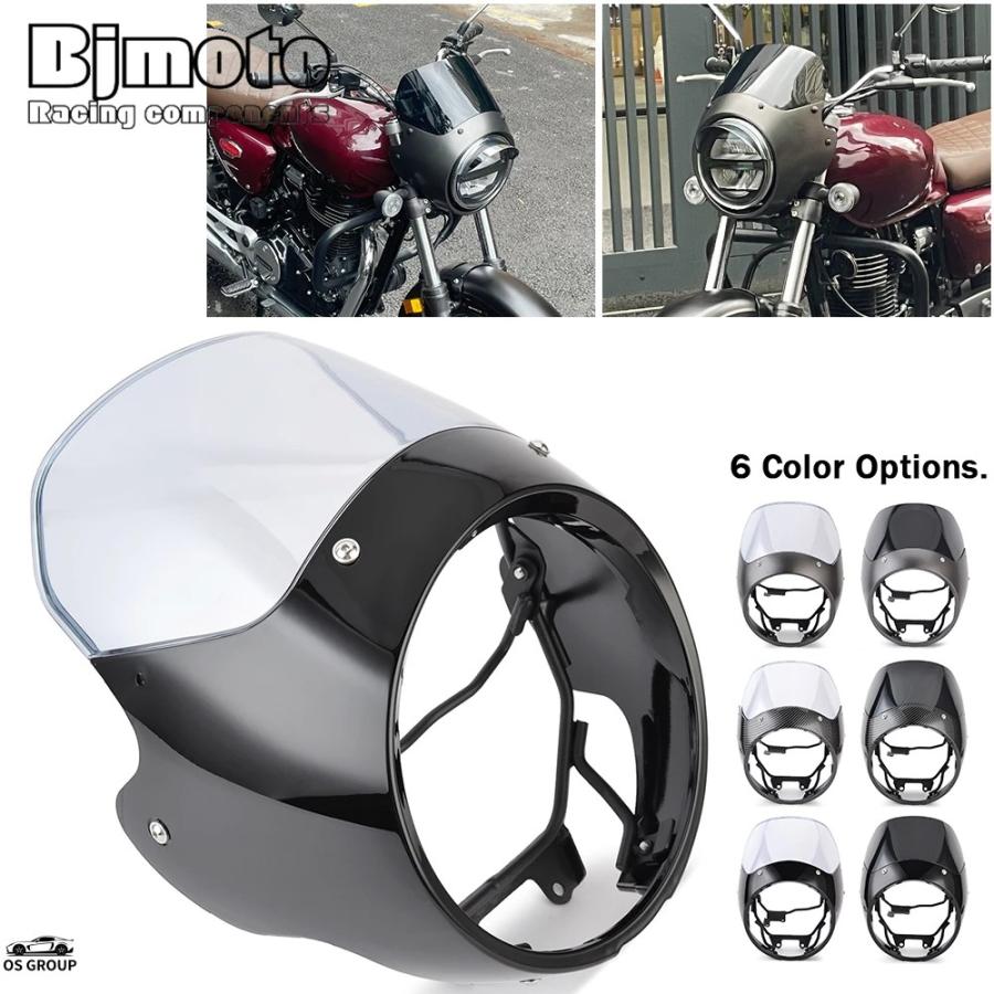 並行輸入品 GB 350 S バイク ヘッドライト 風防スクリーン 風よけ 風防