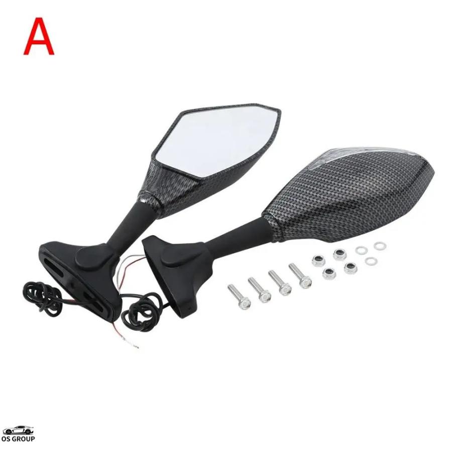 並行輸入品 バイク LED ウィンカー View ミラー カワサキ ZX-6R ZX636