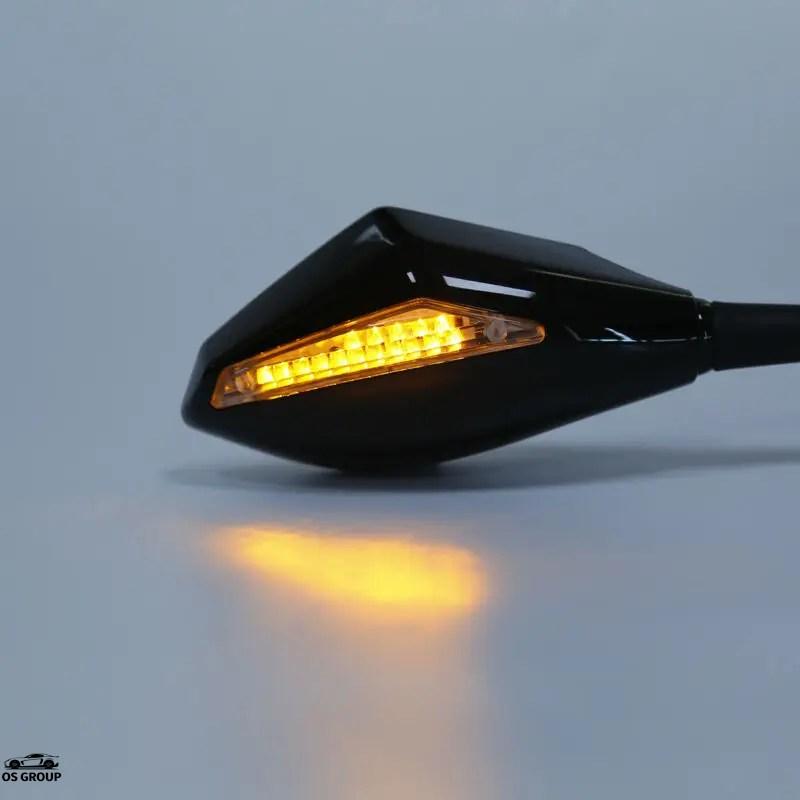 並行輸入品】 バイク LED ウィンカー View ミラー カワサキ ZX-6R