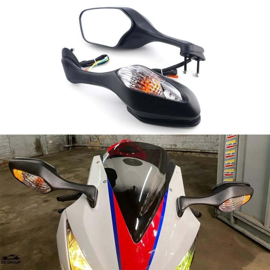 並行輸入品】 バイク リア ミラー ウィンカー ライト LED ホンダ
