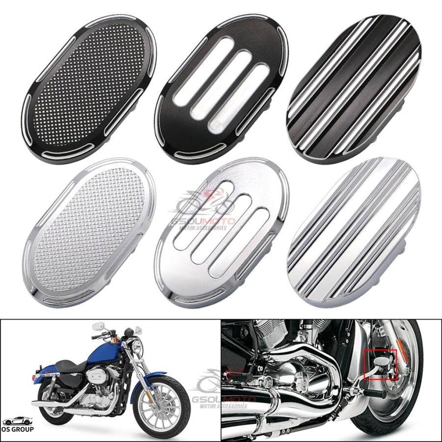 並行輸入品 バイク ブレーキ ペダル パッド カバー フットペグ