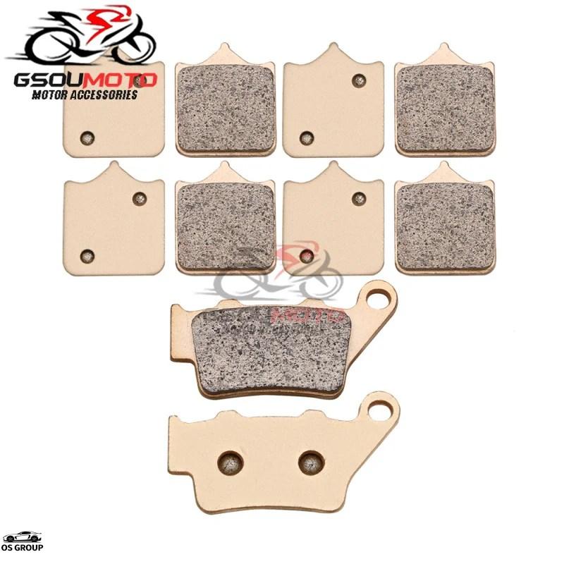 並行輸入品】 バイク フロント リア ブレーキ パッド Disc セット