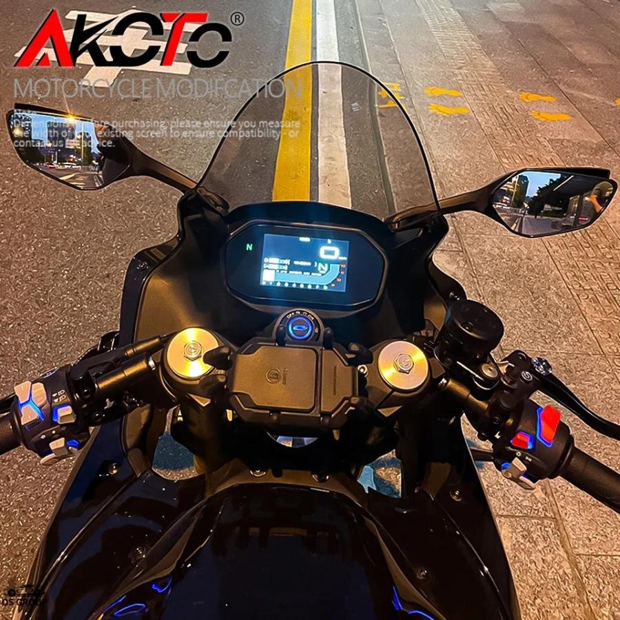 並行輸入品 バイク リア サイド ミラー LED ウィンカー カワサキ ZX