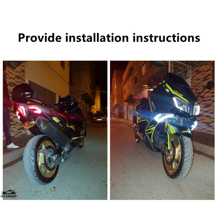 TMAX 530 社外　テールランプ 並行輸入品 ティーマックス T MAX 530 xp530 LED ウィンカー リア