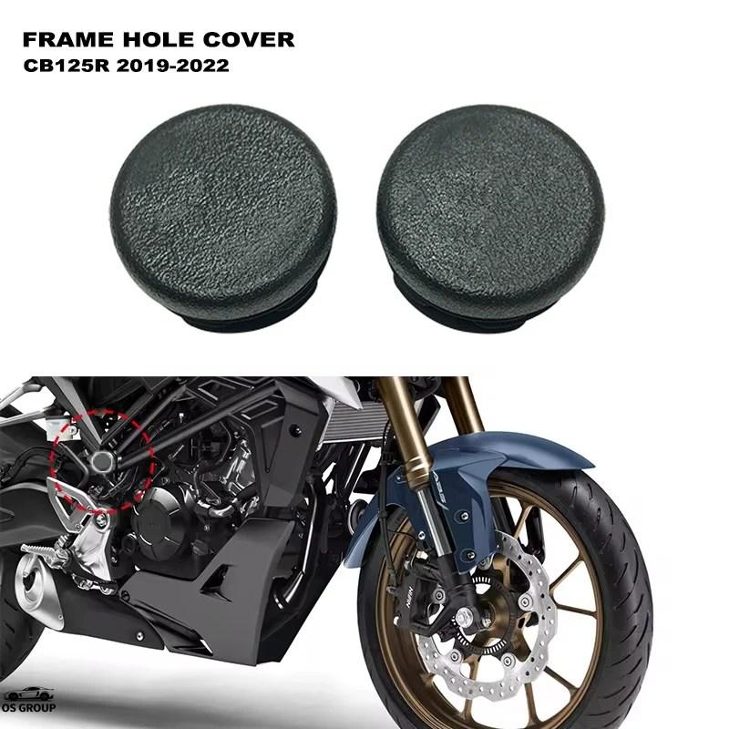 Plaque D'élargissement Pour Béquille Latérale Moto Honda CB125R - Aluminium Gris, 2018-2021 - Anti-enfoncement