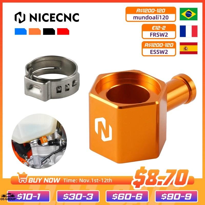 並行輸入品】 NiceCNC バイク ガソリン ライン タンク Connector KTM