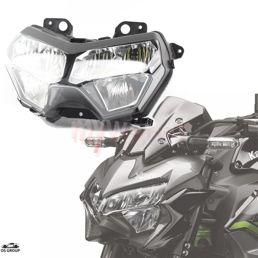 取引中H2様ヘッドライトホイール カワサキ ZX-10R ZXT00C 2004-2005 バイク用 LEDヘッドライト H7 2灯Hi