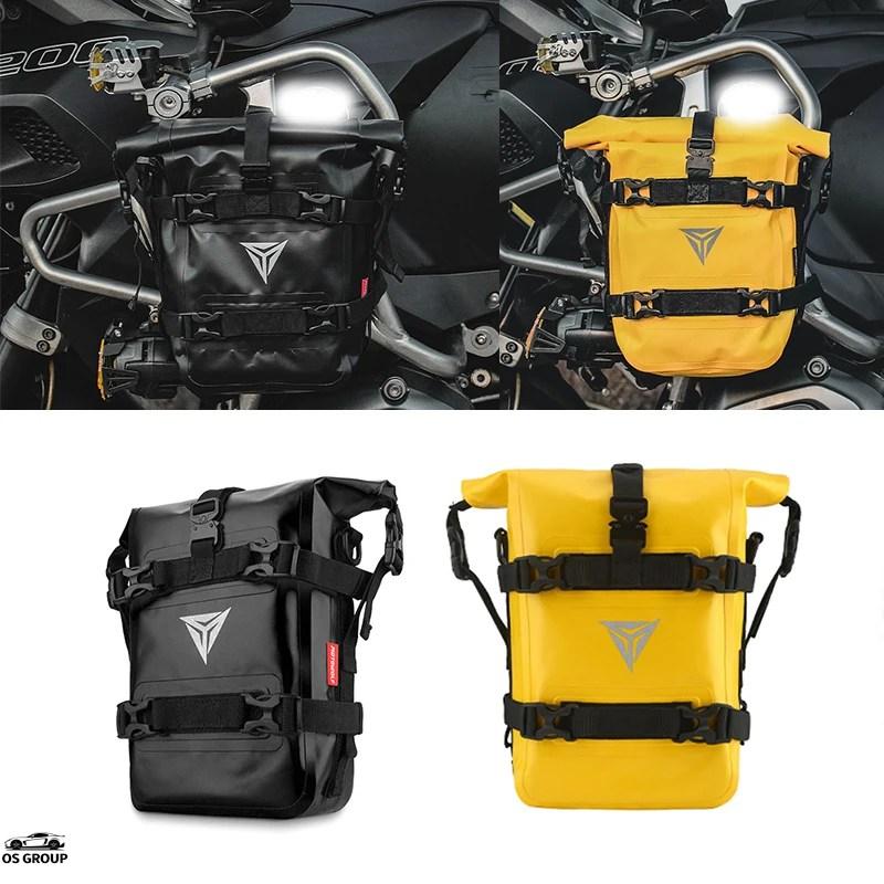 並行輸入品 汎用 バイク フレーム クラッシュバー 防水 バッグ リペア