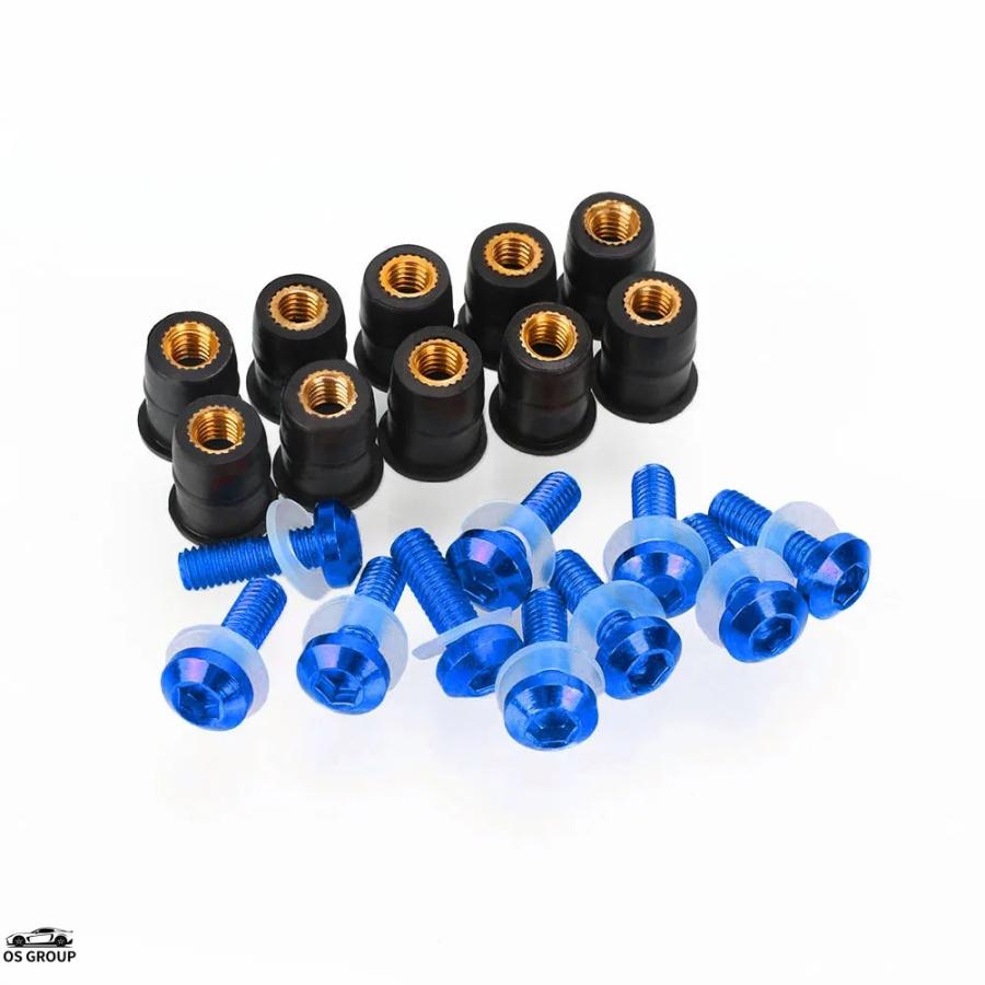 並行輸入品】 10P 風よけ 風防 ウインドシールド スクリュー Nut