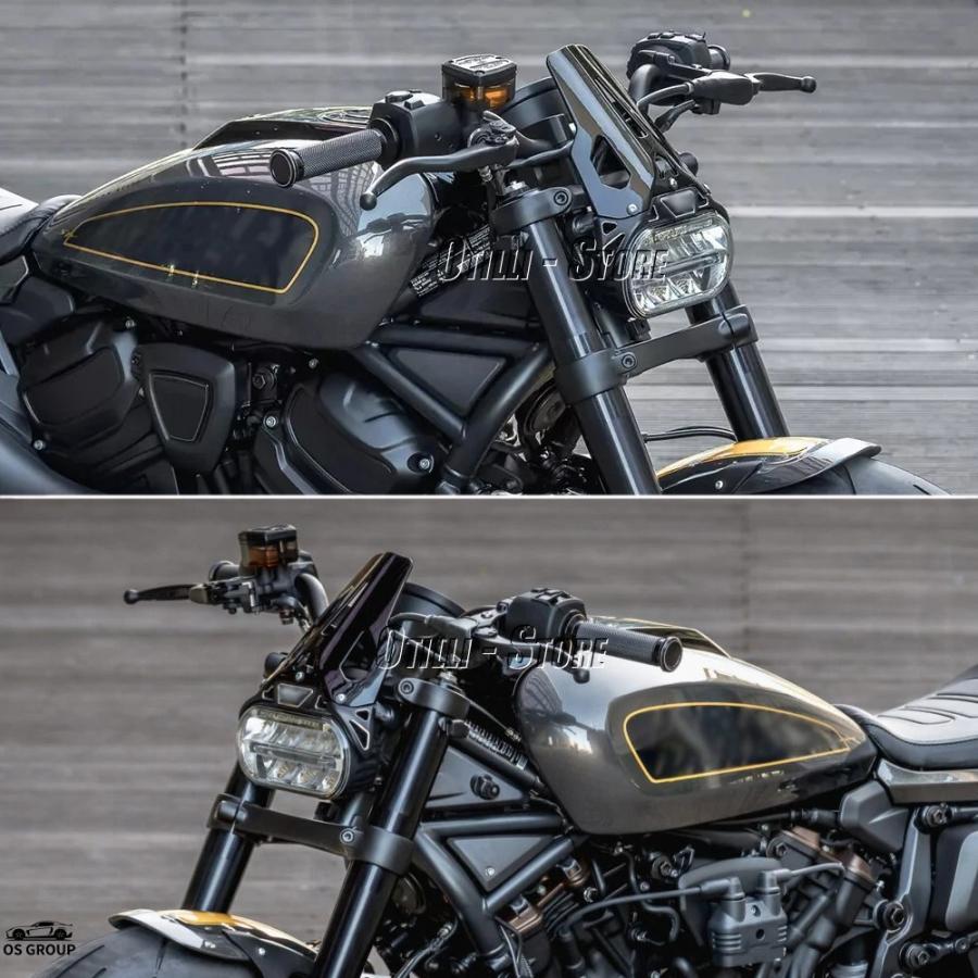 並行輸入品】 スポーツスター S RH1250S 2021年 2022年 2023 風よけ