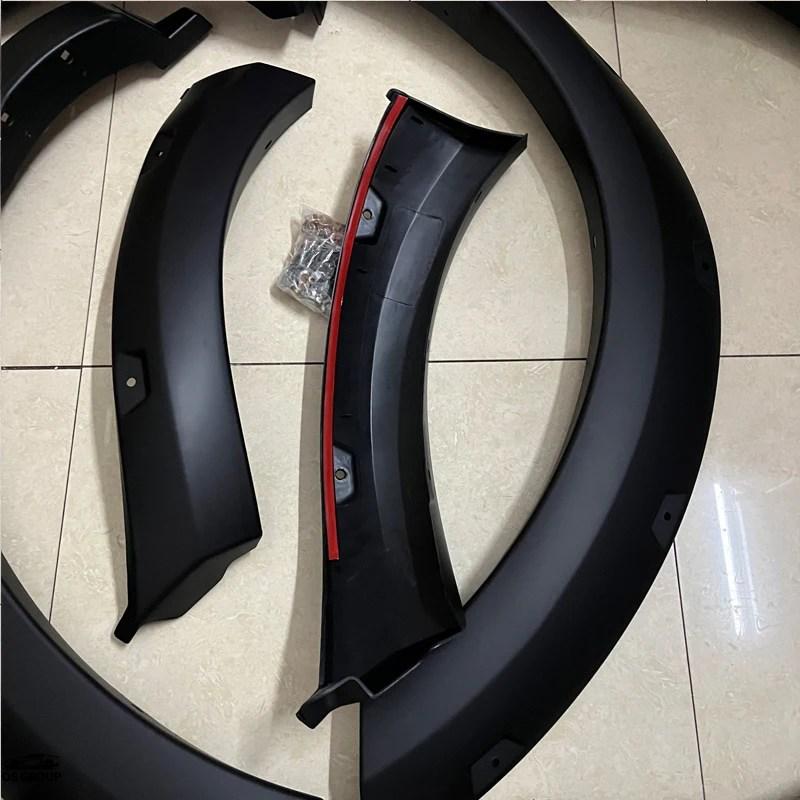 【並行輸入品】 5'' Slim フェンダー Flares ホイール Arches s ニッサン ナバラ NP300 フロントier 2021年 2022年 2023 泥除け 6P/セット カスタム パーツの画像