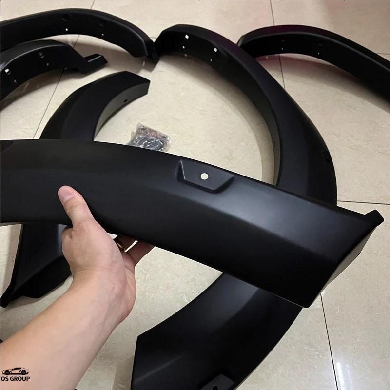 【並行輸入品】 5'' Slim フェンダー Flares ホイール Arches s ニッサン ナバラ NP300 フロントier 2021年 2022年 2023 泥除け 6P/セット カスタム パーツの画像