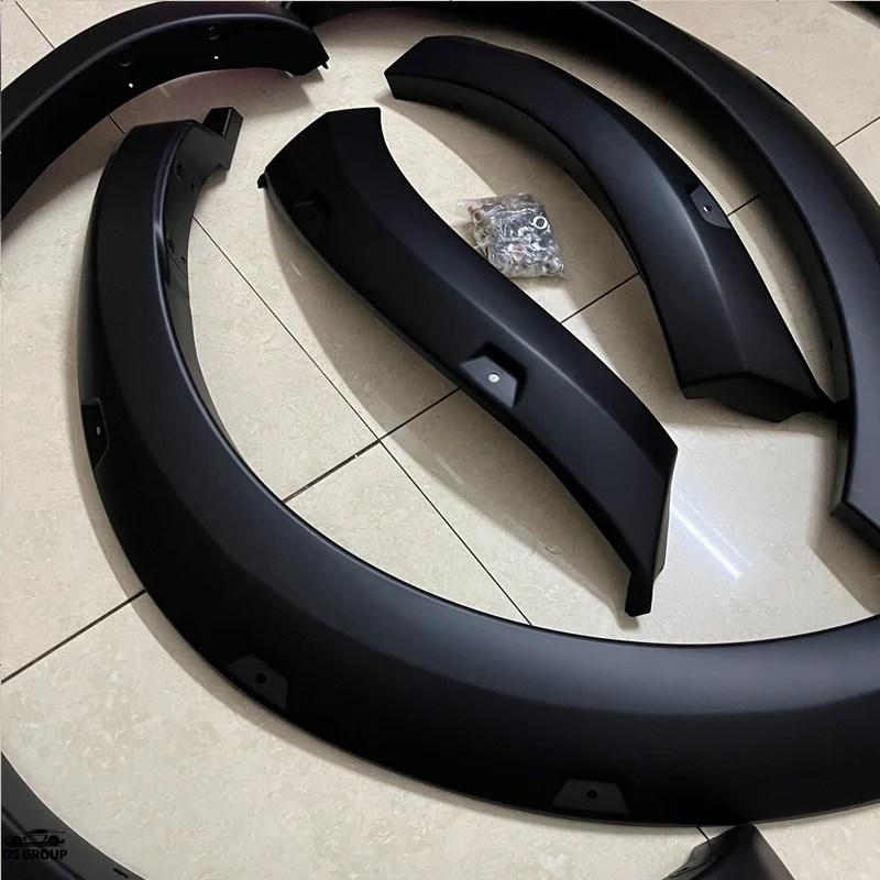 【並行輸入品】 5'' Slim フェンダー Flares ホイール Arches s ニッサン ナバラ NP300 フロントier 2021年 2022年 2023 泥除け 6P/セット カスタム パーツの画像