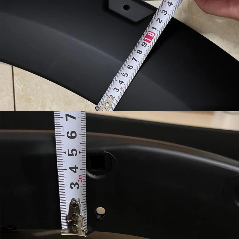 【並行輸入品】 5'' Slim フェンダー Flares ホイール Arches s ニッサン ナバラ NP300 フロントier 2021年 2022年 2023 泥除け 6P/セット カスタム パーツの画像