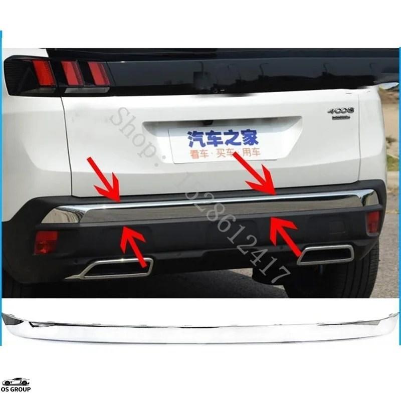 並行輸入品】 プジョー 4008 5008 リア バンパー つやあり カスタム