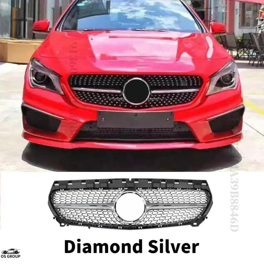 並行輸入品】 フロント バンパー グリル インレット GT ダイアモンド