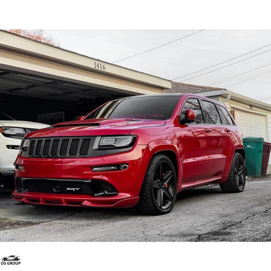 並行輸入品】 3P フロント バンパー リップ ジープ グランド