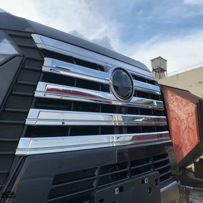 For Lexus GX550 GX 550 2024 2025 ABS chrome Front Bumper Grid mesh ...