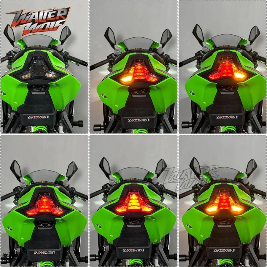 並行輸入品】 ZX-4R ZX-10R LED テールライト カワサキ ニンジャ ZX