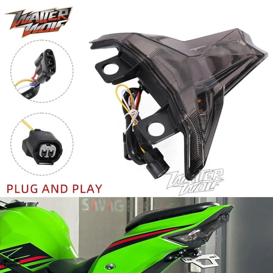 並行輸入品】 ZX-4R ZX-10R LED テールライト カワサキ ニンジャ ZX