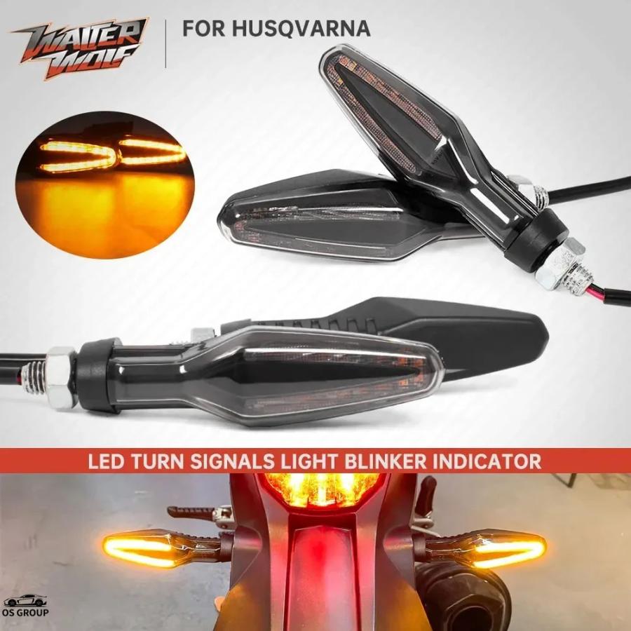 並行輸入品】 ハスクバーナ Svartpilen 401 701 LED ウィンカー