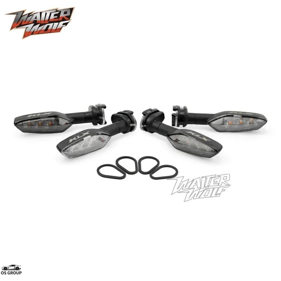 並行輸入品】 KLX250 LED フロント リア ウィンカー KLX 250 S/SF