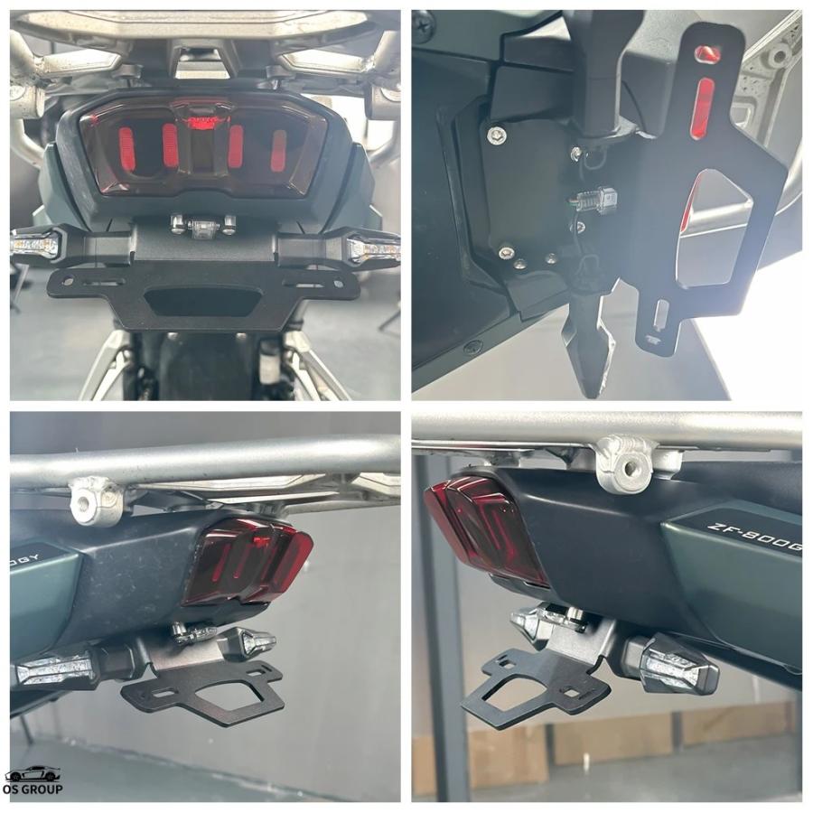 並行輸入品】 プレート ホルダー KOVE 800X Pro ラリー Super Adv 2025