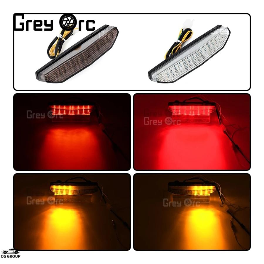 おれんじ 並行輸入品】 LED テールライト ウィンカー カワサキ ニンジャ ZX-6R