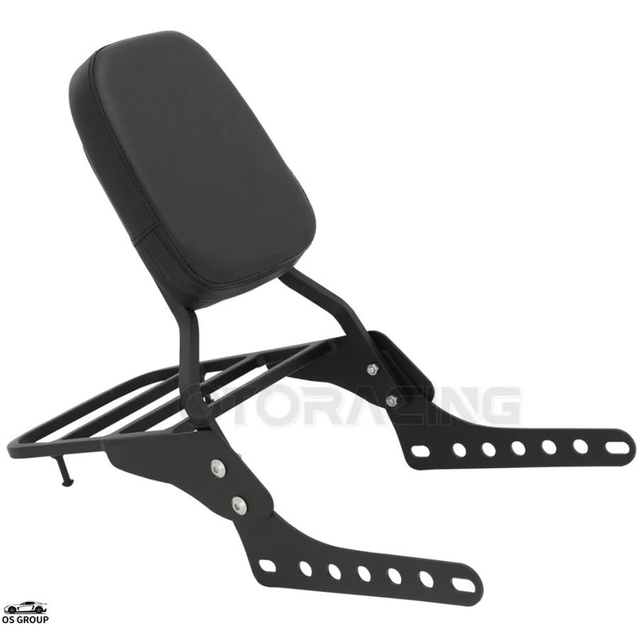 並行輸入品】 バックレスト Sissy ラゲッジ ラック ハーレー