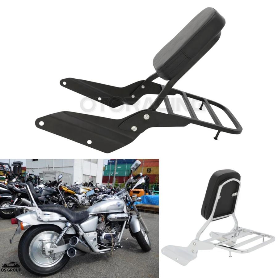 並行輸入品 バイク リア バックレスト Sissy ホンダ マグナ 250 750 