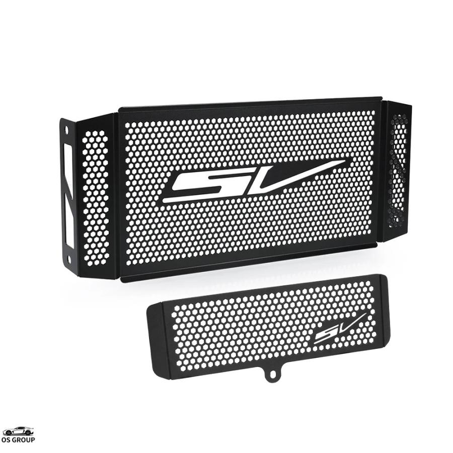 並行輸入品 オイル クーラー ガード SV1000 N/S ラジエーター グリル