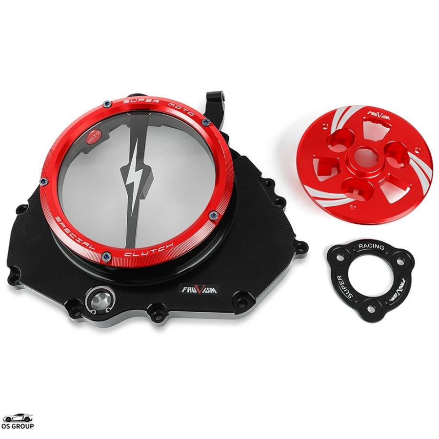 z400gp クラッチ版カバー 並行輸入品】 バイク クリア クラッチ カバー カワサキ ニンジャ 400