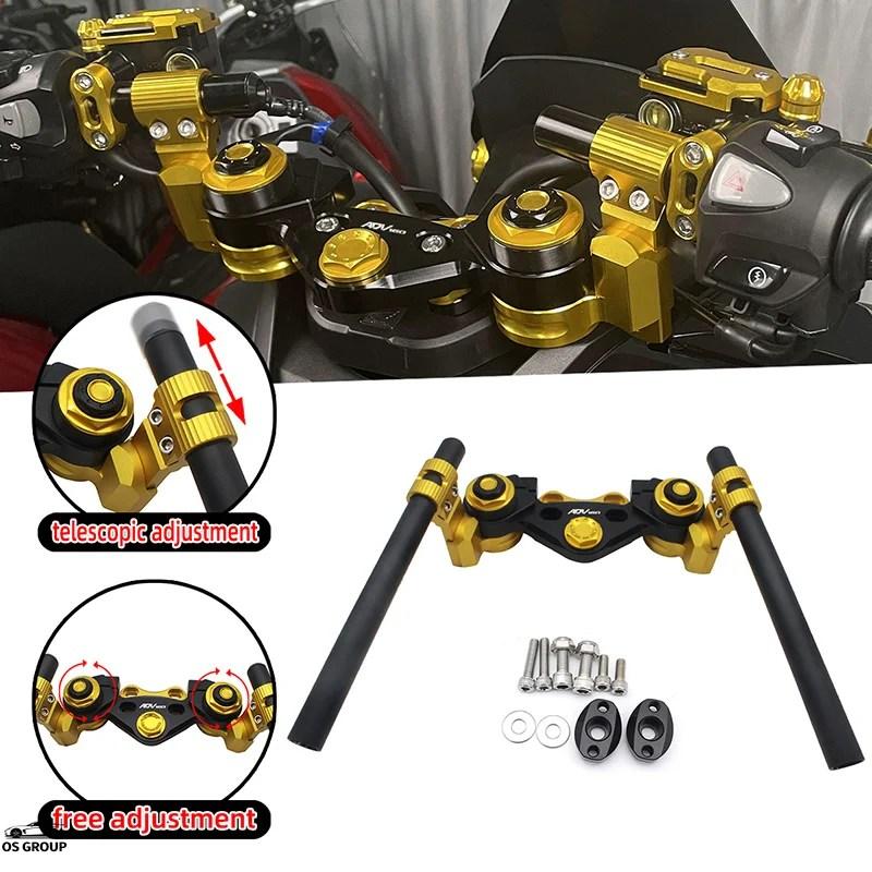 並行輸入品 SEMSPEED ADV 160 CNC バイク ハンドル バー マウント