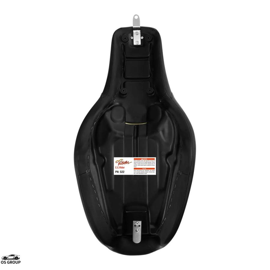 並行輸入品】 バイク ドライブr ＆ Two-Up シート ハーレー ダイナ