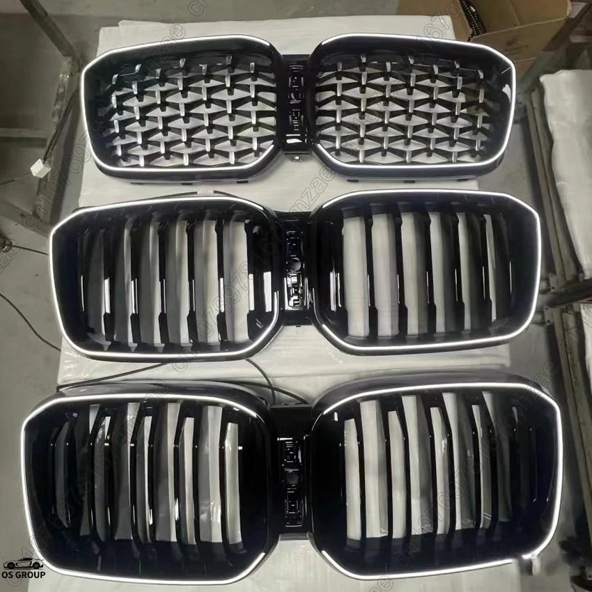 並行輸入品 流れる ライト luminous グリル BMW X3/X4 G01 G02 G08