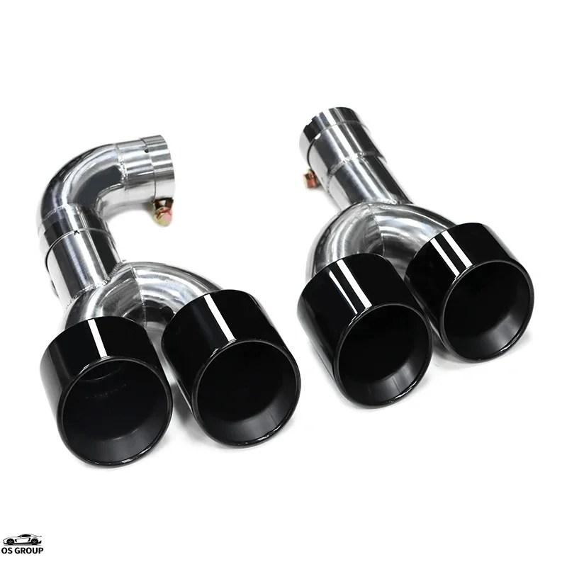 【並行輸入品】 BMW X3 G01 X4 G02 2022年+ Quad エキゾースト Changed X3M X4M バンパー エキゾースト Nozzle マフラー テールパイプ カスタム パーツの画像
