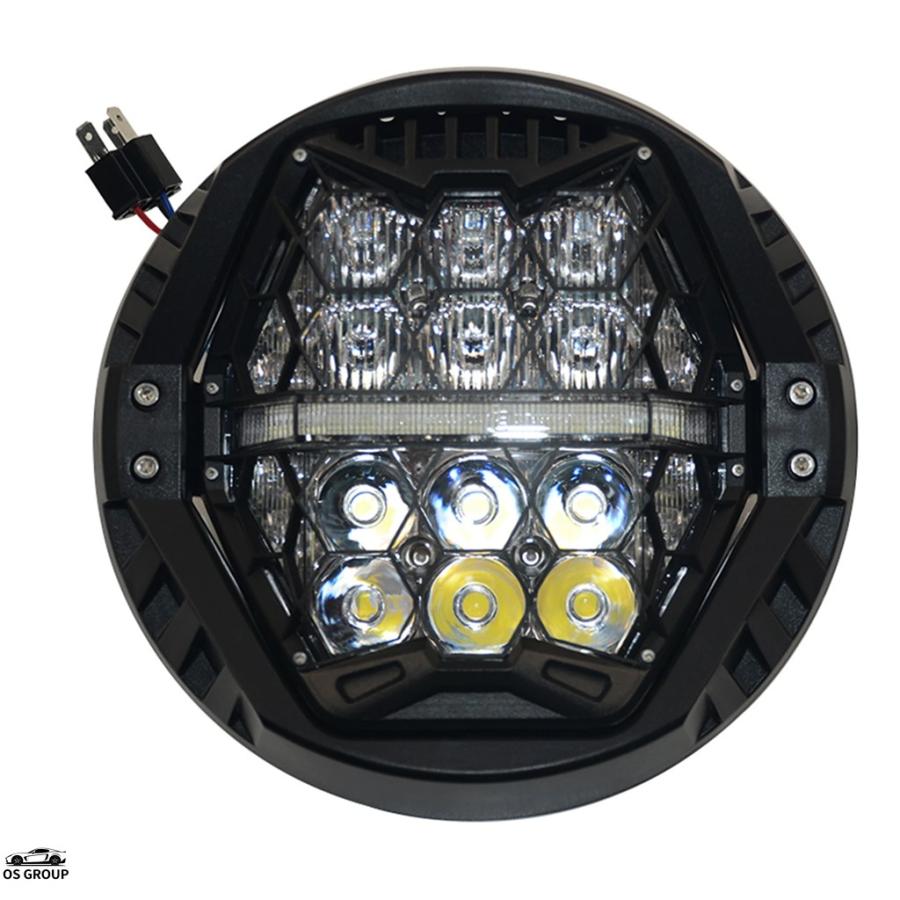 並行輸入品 バイク 7 インチes LED ヘッドライト アセンブリ ハーレー