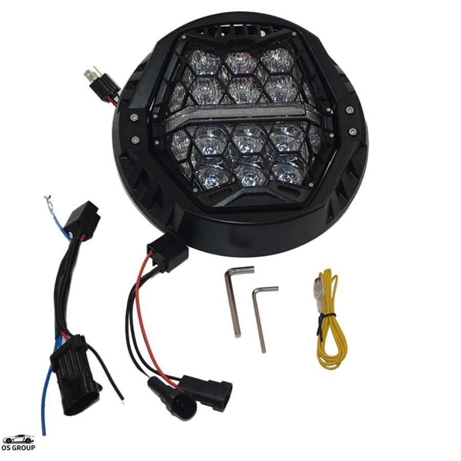 並行輸入品 バイク 7 インチes LED ヘッドライト アセンブリ ハーレー