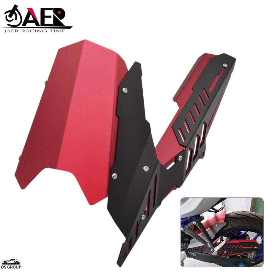 並行輸入品 MT03 MT25 R3 R25 リア チェーン ガード カバー フェンダー