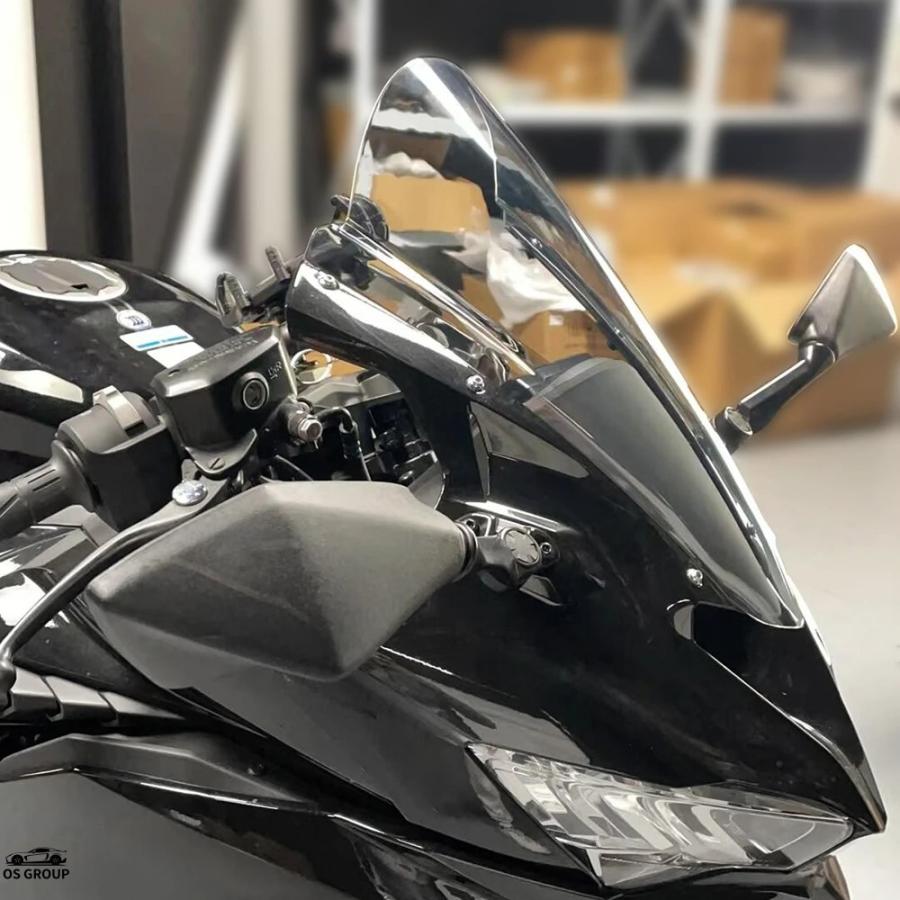 並行輸入品 カワサキ ZX-25R ZX-4R ZX-4RR バイク 風防スクリーン 風よ
