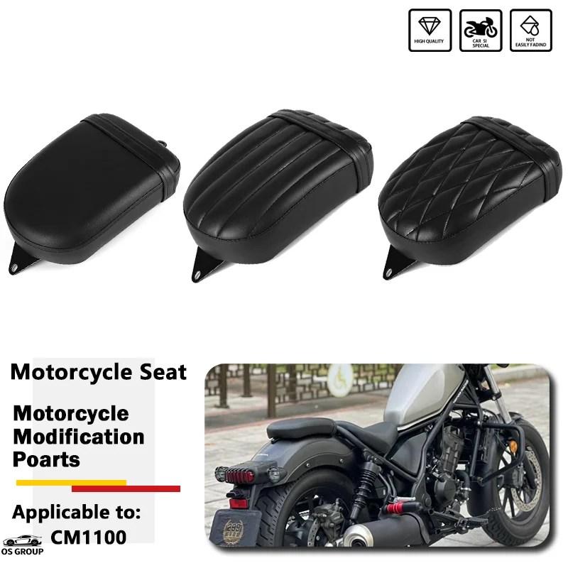 並行輸入品】 バイク リア シート クッション レザー サドル ホンダ