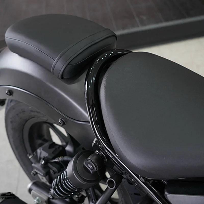 並行輸入品】 バイク リア シート クッション レザー サドル ホンダ