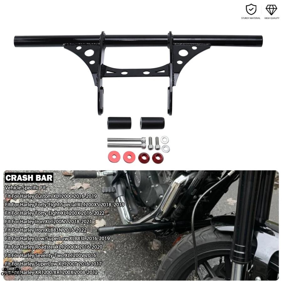 ハーレースポーツスター　バンキンクラッシュバー　エンジンガード　04〜15 中古 並行輸入品 クラッシュバー エンジン ガード ハーレー スポーツスター