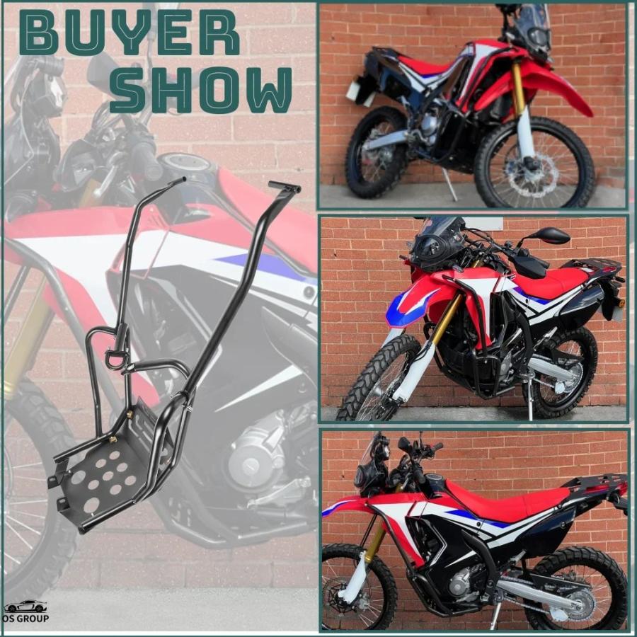 並行輸入品 WOLFライン CRF250L エンジン ガード クラッシュバー プレート ホンダ CRF250L ラリー フレーム Brumper 2017年-2020年 カスタム パーツ_3