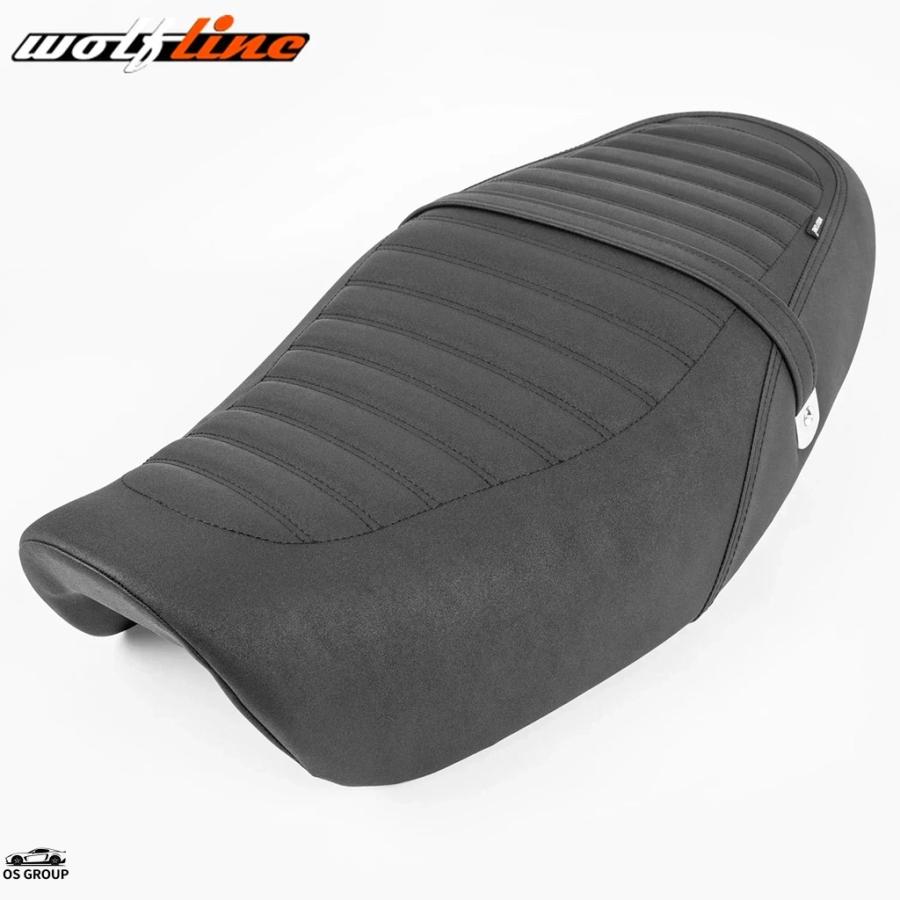 Z900R S用ブラックバイクシート パッド入り 並行輸入品】 WOLFライン ワン-Piece シート パッド サドル クッション