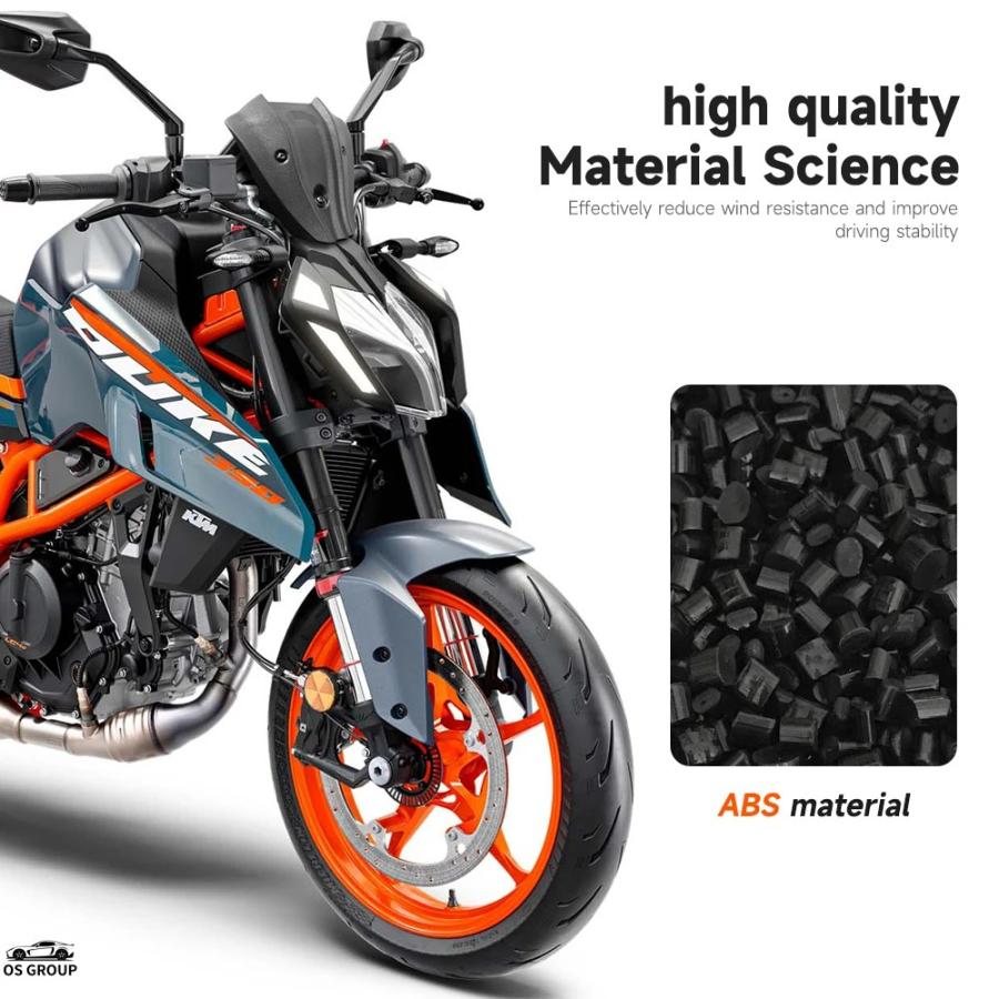 並行輸入品 バイク フロント 風防スクリーン KTM 390 デューク 390 